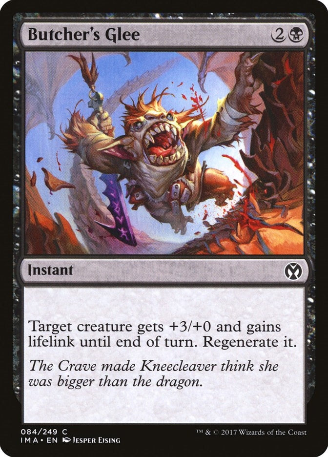 Image for Butcher's Glee (84) (Iconic Masters) - Magic: The Gathering