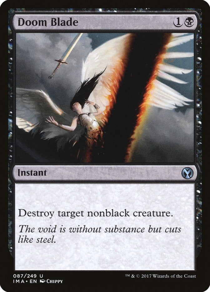 Image for Doom Blade (87) (Iconic Masters) - Magic: The Gathering