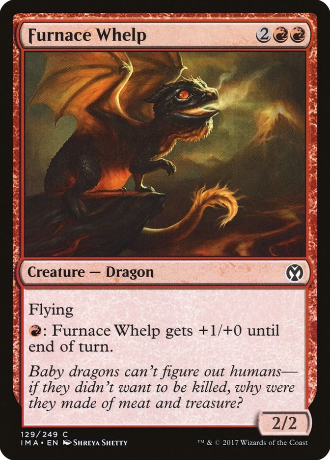 Image for Furnace Whelp (129) (Iconic Masters) - Magic: The Gathering