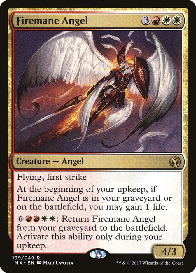 Image for Firemane Angel (199) (Iconic Masters) - Magic: The Gathering
