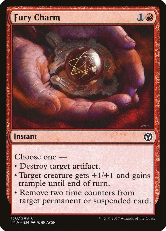 Image for Fury Charm (130) (Iconic Masters) - Magic: The Gathering