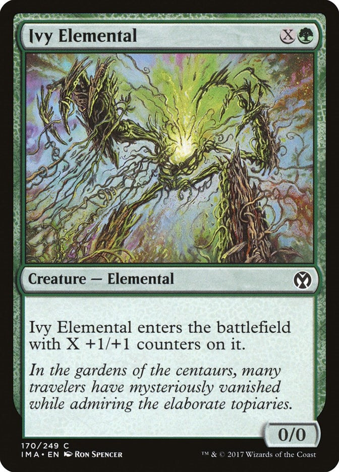 Image for Ivy Elemental (170) (Iconic Masters) - Magic: The Gathering