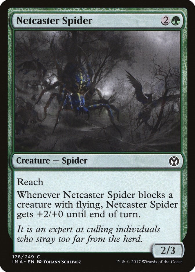 Image for Netcaster Spider (178) (Iconic Masters) - Magic: The Gathering