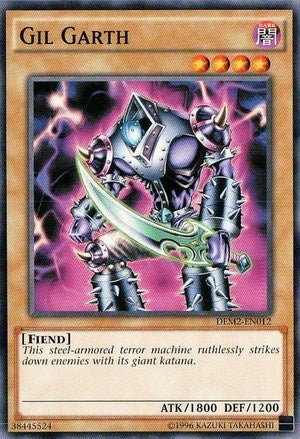Image for Gil Garth (DEM2-EN012) (DEM2) - YuGiOh