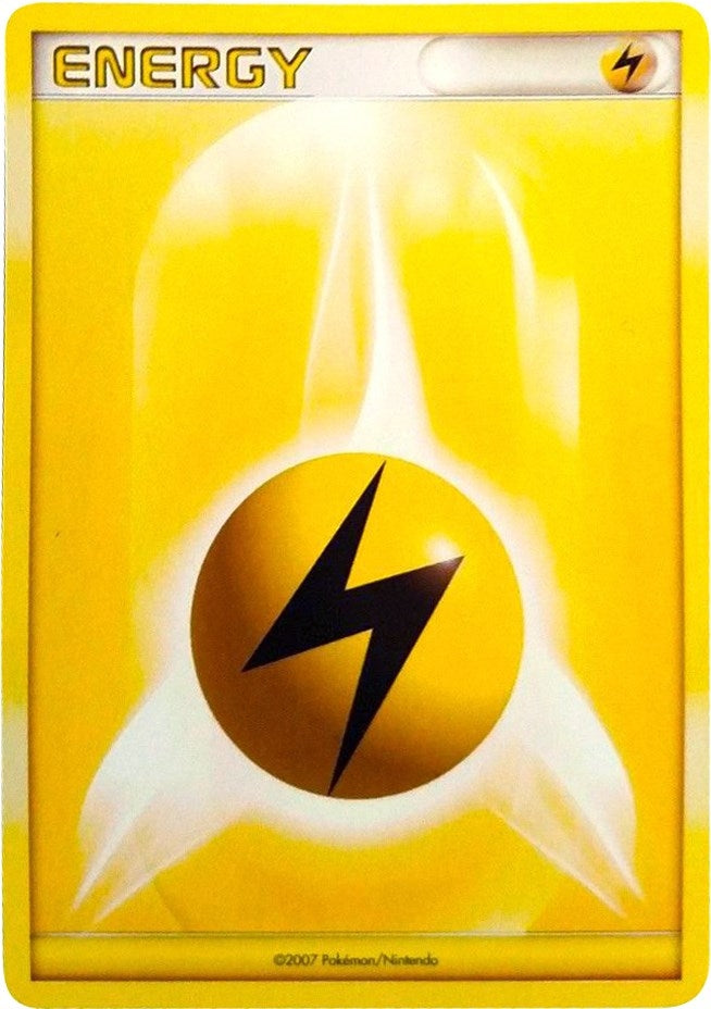 Image for Lightning Energy (2007 Unnumbered D/P Style Non-Holo) (PR) - Pokemon