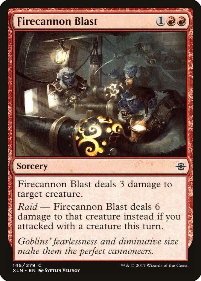 Image for Firecannon Blast (145) (Ixalan) - Magic: The Gathering