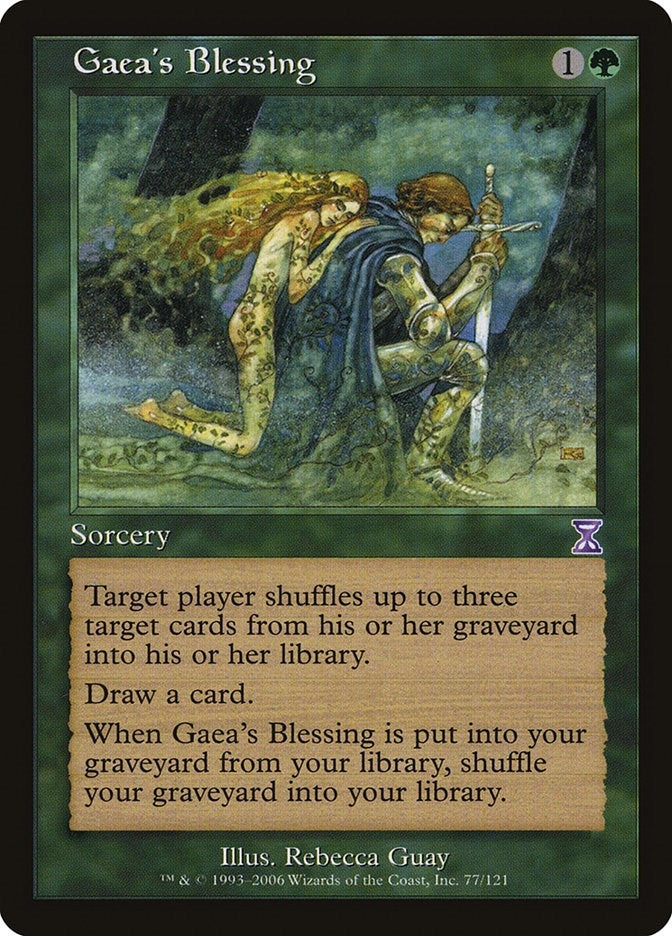 Image for Gaea's Blessing (77) (Timeshifted) - Magic: The Gathering