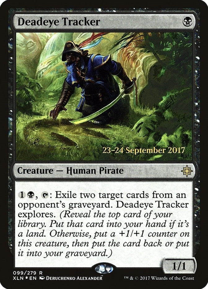 Image for Deadeye Tracker (99) (Prerelease Cards) - Magic: The Gathering