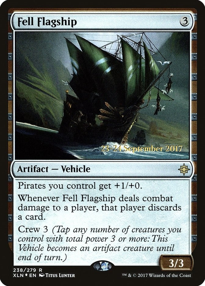 Image for Fell Flagship (238) (Prerelease Cards) - Magic: The Gathering