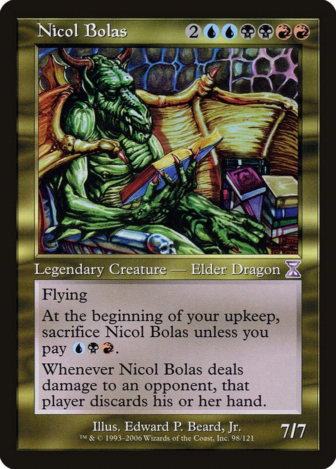 Image for Nicol Bolas (98) (Timeshifted) - Magic: The Gathering