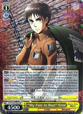 Image for "My Fate to Bear" Eren (AOT/S50-E002 RR) (Attack on Titan Vol. 2) - Weiss Schwarz