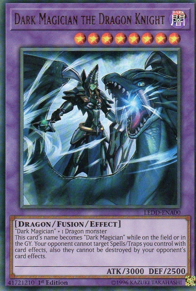 Image for Dark Magician the Dragon Knight (LEDD-ENA00) (Legendary Dragon Decks) - YuGiOh