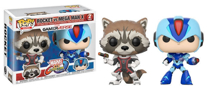 Image for Marvel vs. Capcom: Infinite: Rocket vs. Mega Man X 2-Pack - Funko