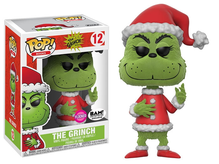 Image for The Grinch: The Grinch (Flocked) (Books-A-Million Exclusive) - Funko