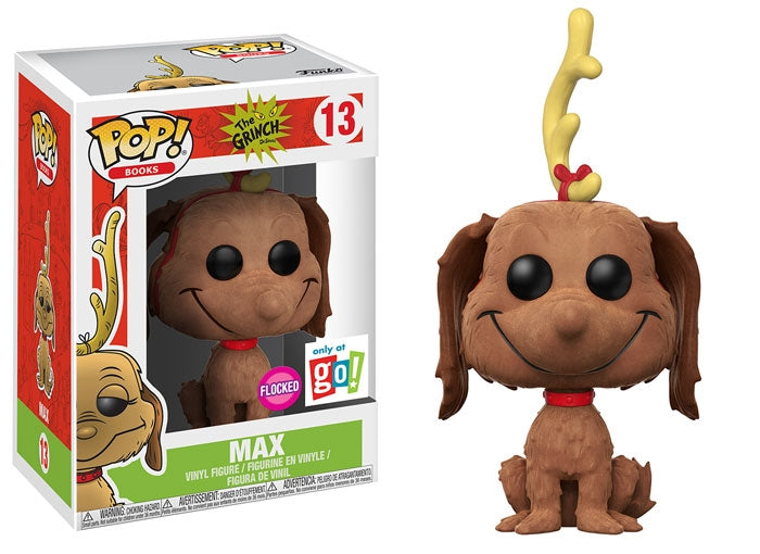 Image for The Grinch: Max (Flocked) (Go! Retail Group Exclusive) - Funko