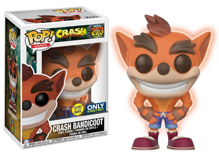 Image for Crash Bandicoot: Crash Bandicoot (Glow in the Dark) (Best Buy Exclusive) - Funko