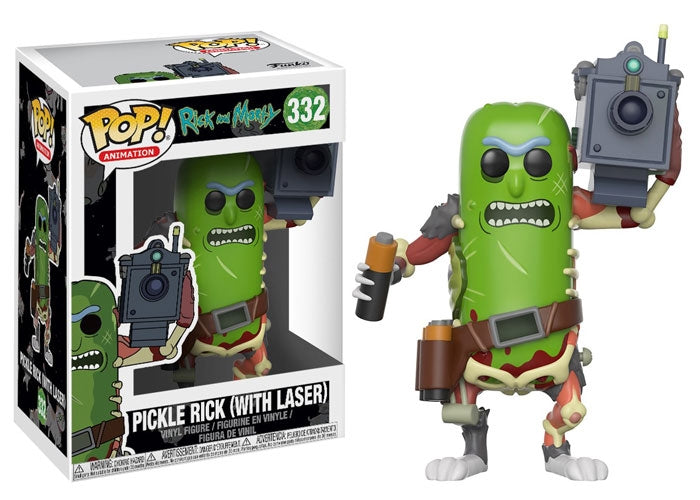 Image for Rick and Morty: Pickle Rick (with Laser) - Funko