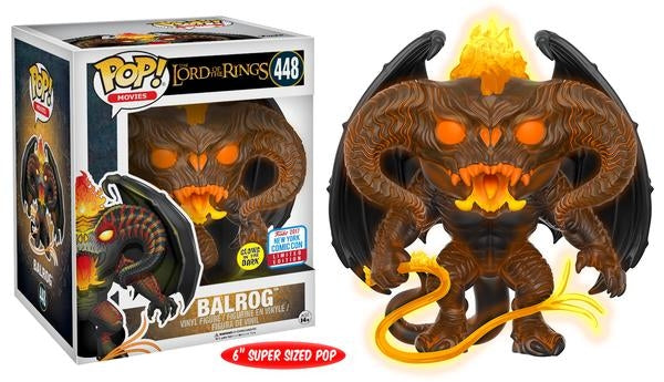 Image for The Lord of the Rings: Balrog (Glow in the Dark) (Limited Edition) (NYCC 2017 Exclusive) - Funko