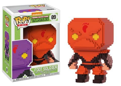 Image for Teenage Mutant Ninja Turtles: Foot Soldier (Red) (8-Bit) (Limited Edition) (NYCC 2017 Exclusive) - Funko