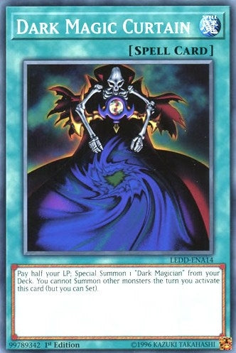 Image for Dark Magic Curtain (LEDD-ENA14) (Legendary Dragon Decks) - YuGiOh
