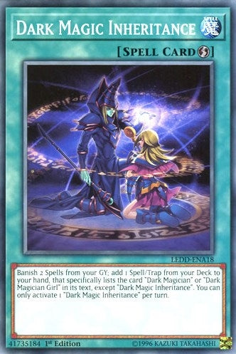 Image for Dark Magic Inheritance (LEDD-ENA18) (Legendary Dragon Decks) - YuGiOh