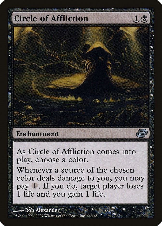 Image for Circle of Affliction (66) (Planar Chaos) - Magic: The Gathering