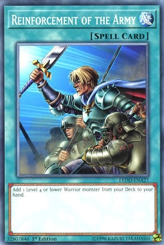 Image for Reinforcement of the Army (LEDD-ENA27) (Legendary Dragon Decks) - YuGiOh