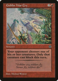 Image for Goblin War Cry (Portal Second Age) - Magic: The Gathering