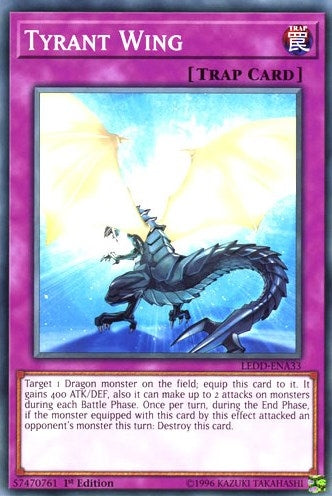 Image for Tyrant Wing (LEDD-ENA33) (LEDD) - YuGiOh