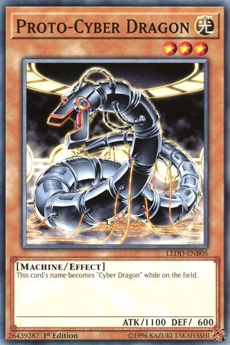 Image for Proto-Cyber Dragon (LEDD-ENB05) (Legendary Dragon Decks) - YuGiOh