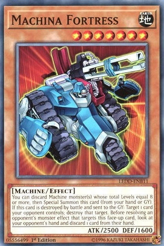 Image for Machina Fortress (LEDD-ENB11) (LEDD) - YuGiOh
