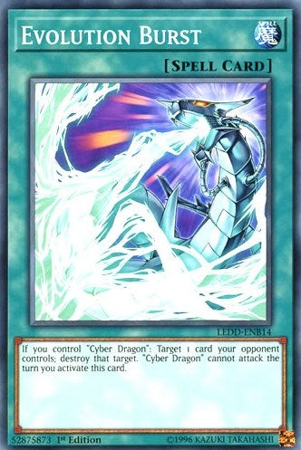 Image for Evolution Burst (LEDD-ENB14) (LEDD) - YuGiOh