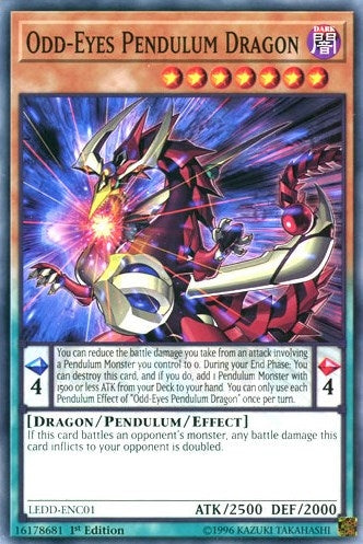 Image for Odd-Eyes Pendulum Dragon (LEDD-ENC01) (Legendary Dragon Decks) - YuGiOh