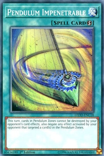 Image for Pendulum Impenetrable (LEDD-ENC18) (Legendary Dragon Decks) - YuGiOh