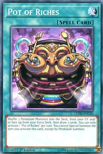 Image for Pot of Riches (LEDD-ENC20) (LEDD) - YuGiOh
