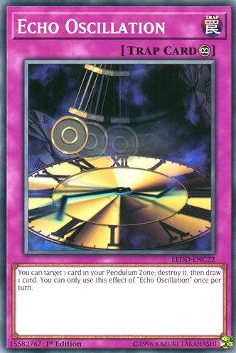Image for Echo Oscillation (LEDD-ENC22) (LEDD) - YuGiOh