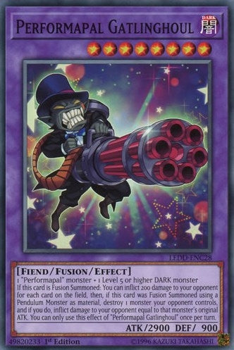 Image for Performapal Gatlinghoul (LEDD-ENC28) (Legendary Dragon Decks) - YuGiOh