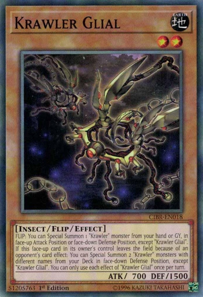 Image for Krawler Glial (CIBR-EN018) (CIBR) - YuGiOh