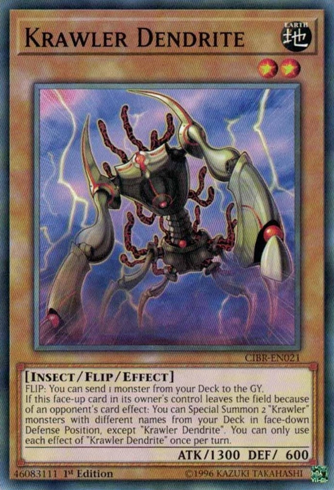 Image for Krawler Dendrite (CIBR-EN021) (CIBR) - YuGiOh
