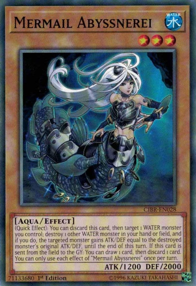 Image for Mermail Abyssnerei (CIBR-EN028) (CIBR) - YuGiOh