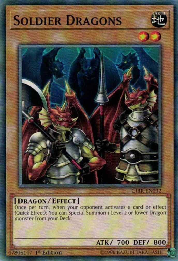 Image for Soldier Dragons (CIBR-EN032) (CIBR) - YuGiOh