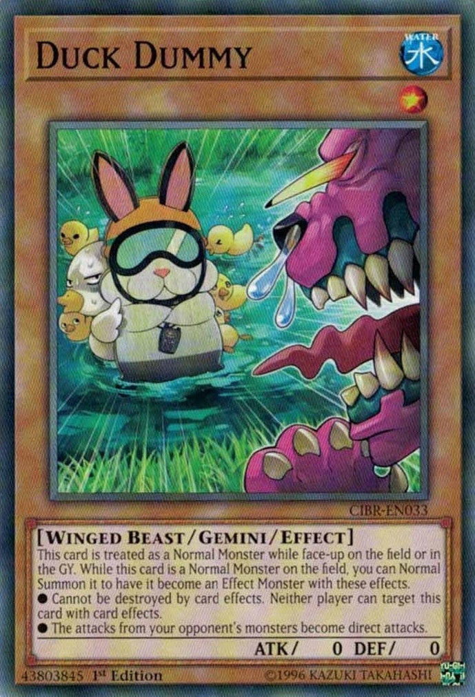 Image for Duck Dummy (CIBR-EN033) (CIBR) - YuGiOh