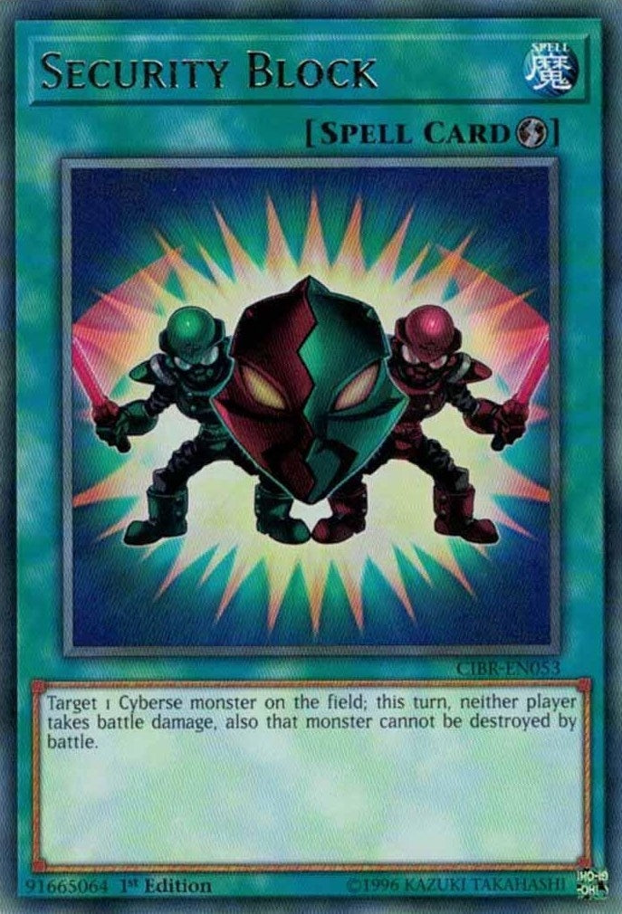 Image for Security Block (CIBR-EN053) (CIBR) - YuGiOh