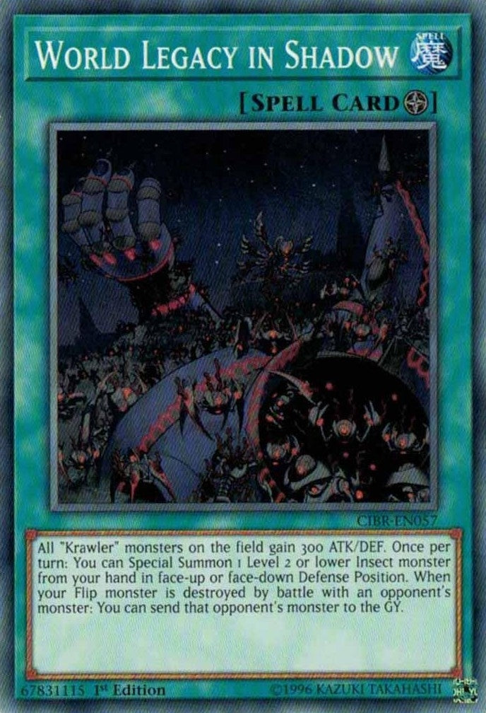Image for World Legacy in Shadow (CIBR-EN057) (CIBR) - YuGiOh