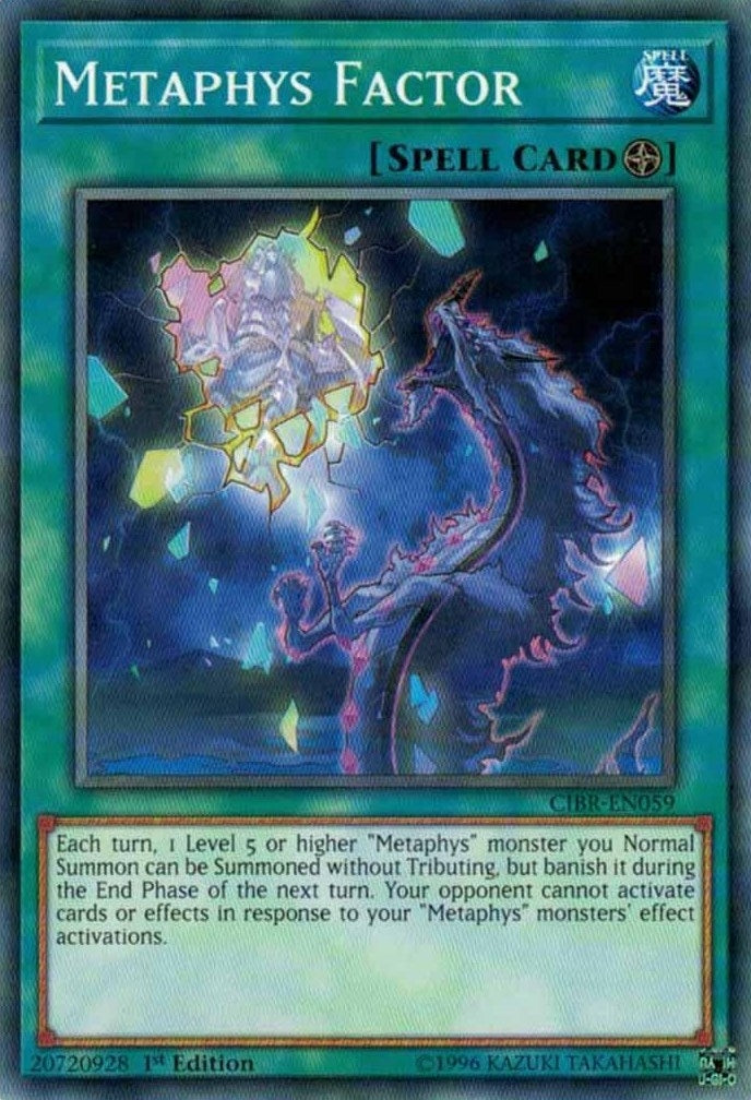 Image for Metaphys Factor (CIBR-EN059) (CIBR) - YuGiOh