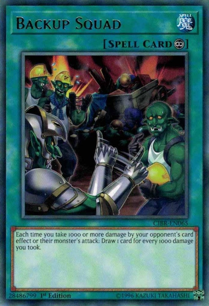 Image for Backup Squad (CIBR-EN065) (CIBR) - YuGiOh