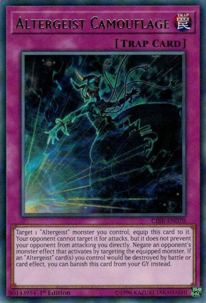 Image for Altergeist Camouflage (CIBR-EN070) (CIBR) - YuGiOh