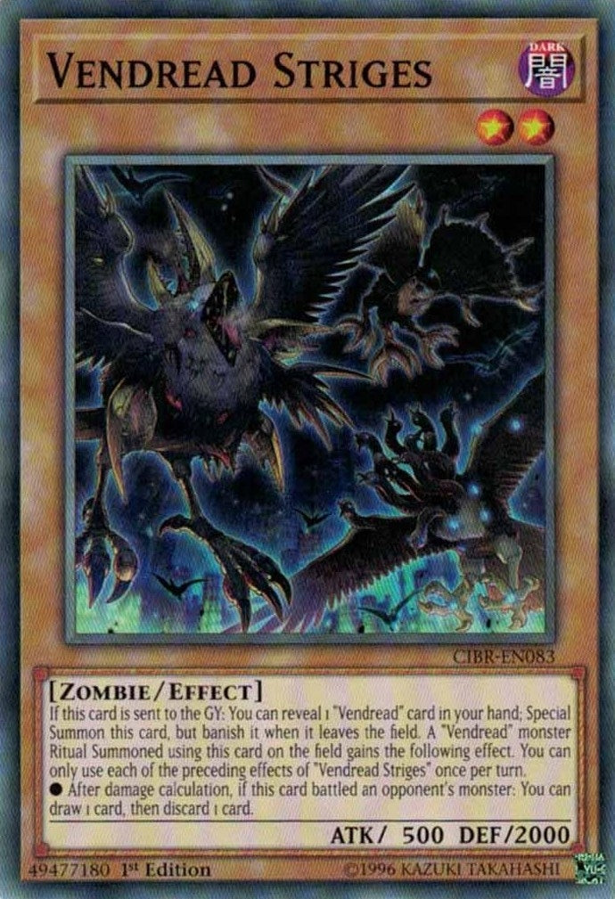 Image for Vendread Striges (CIBR-EN083) (CIBR) - YuGiOh