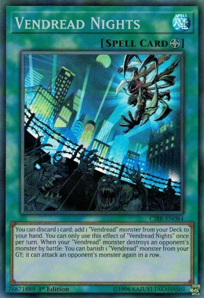 Image for Vendread Nights (CIBR-EN084) (CIBR) - YuGiOh