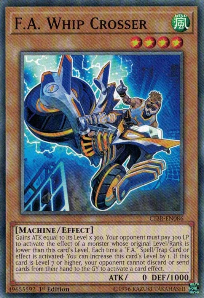 Image for F.A. Whip Crosser (CIBR-EN086) (CIBR) - YuGiOh